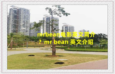 mrbean电影英文简介？mr bean 英文介绍